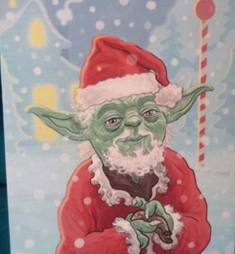 yoda christmas